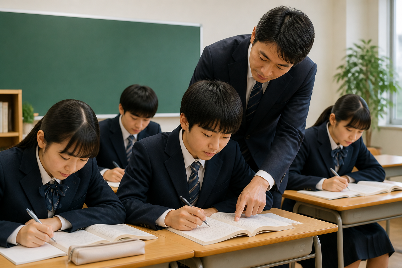 青葉進学教室の雰囲気を伝えるビジュアル