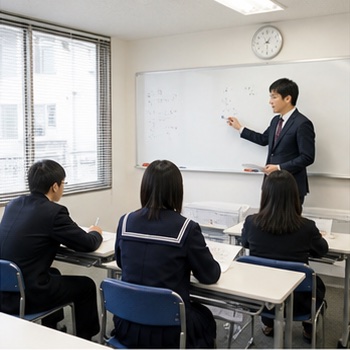 青葉進学教室の少人数授業
