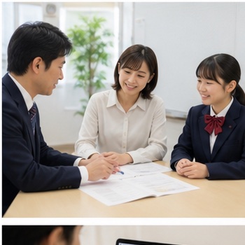 青葉進学教室の進路面談